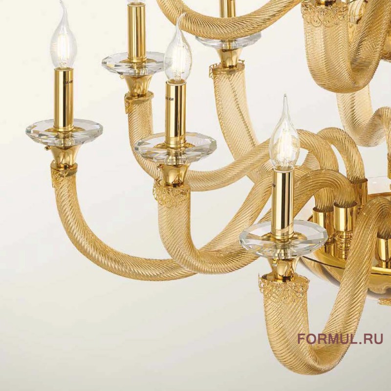 Люстра Lux illuminazione Morgana – Lampadario 12+6 luci